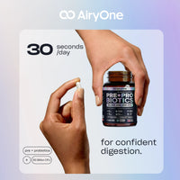 PRE+ PROBIOTIC Capsules – Daily Gut & Digestive Support
