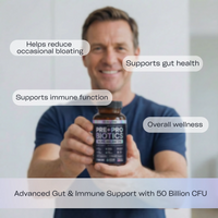 PRE+ PROBIOTIC Capsules – Daily Gut & Digestive Support